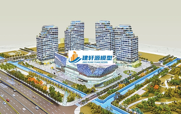 韶山智慧城模型
